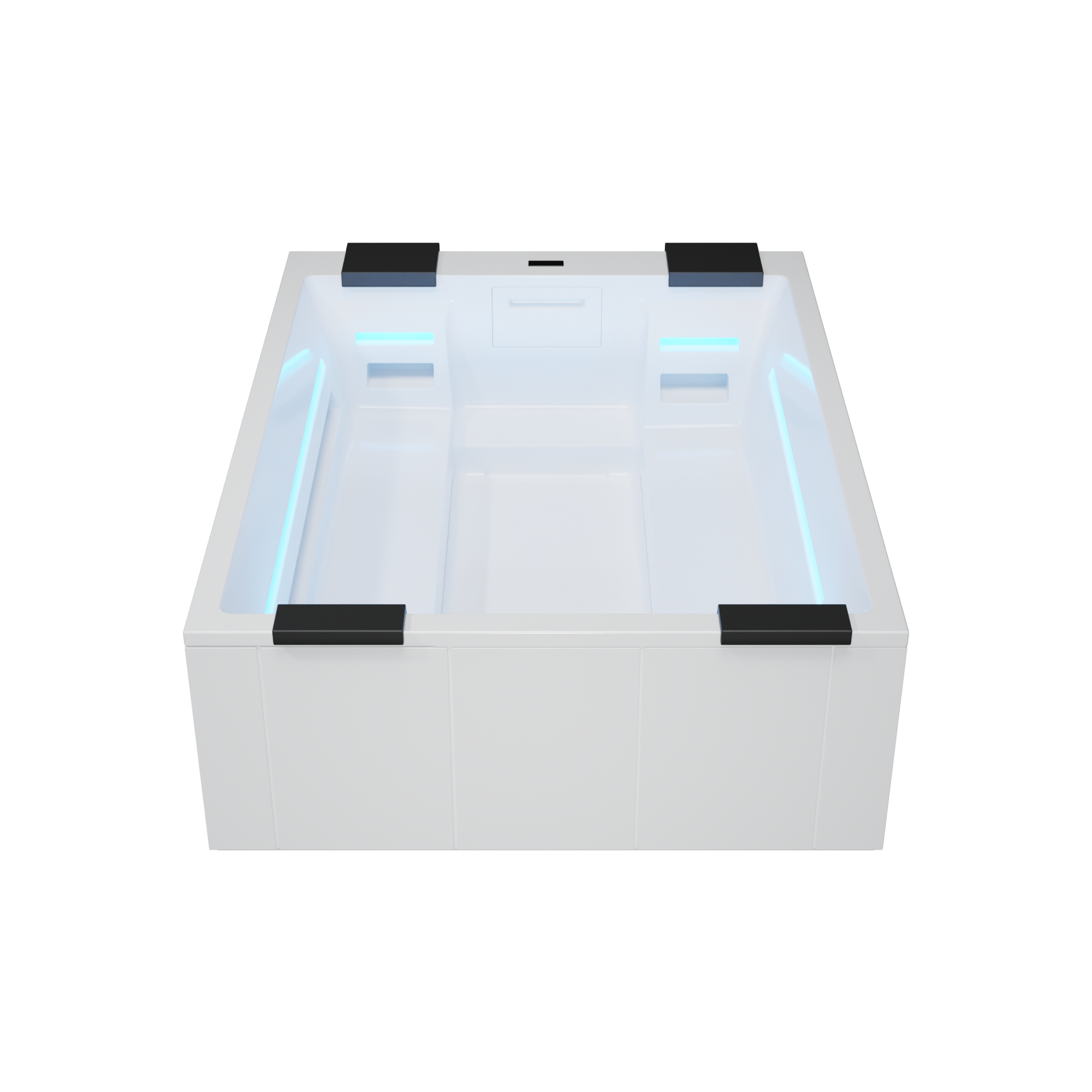 Muse Fiberglass White / Yes / Yes Hot Tubs