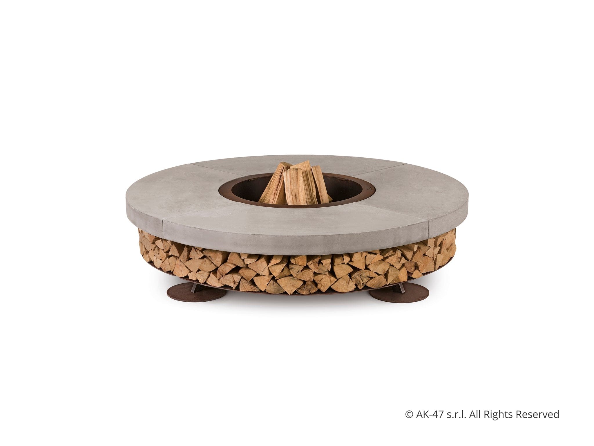 Ercole Concrete Fire Pits