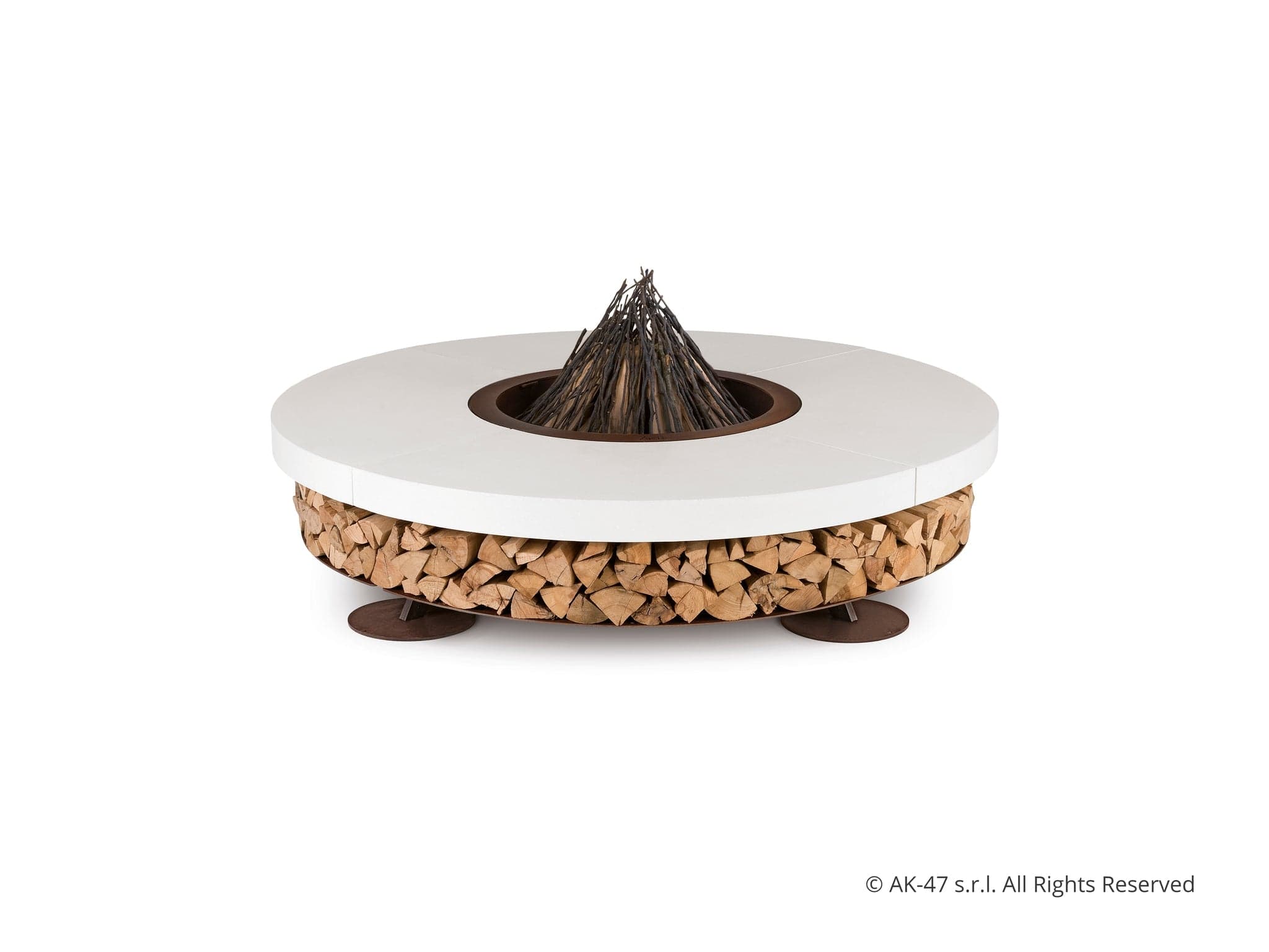 Ercole Concrete Fire Pits